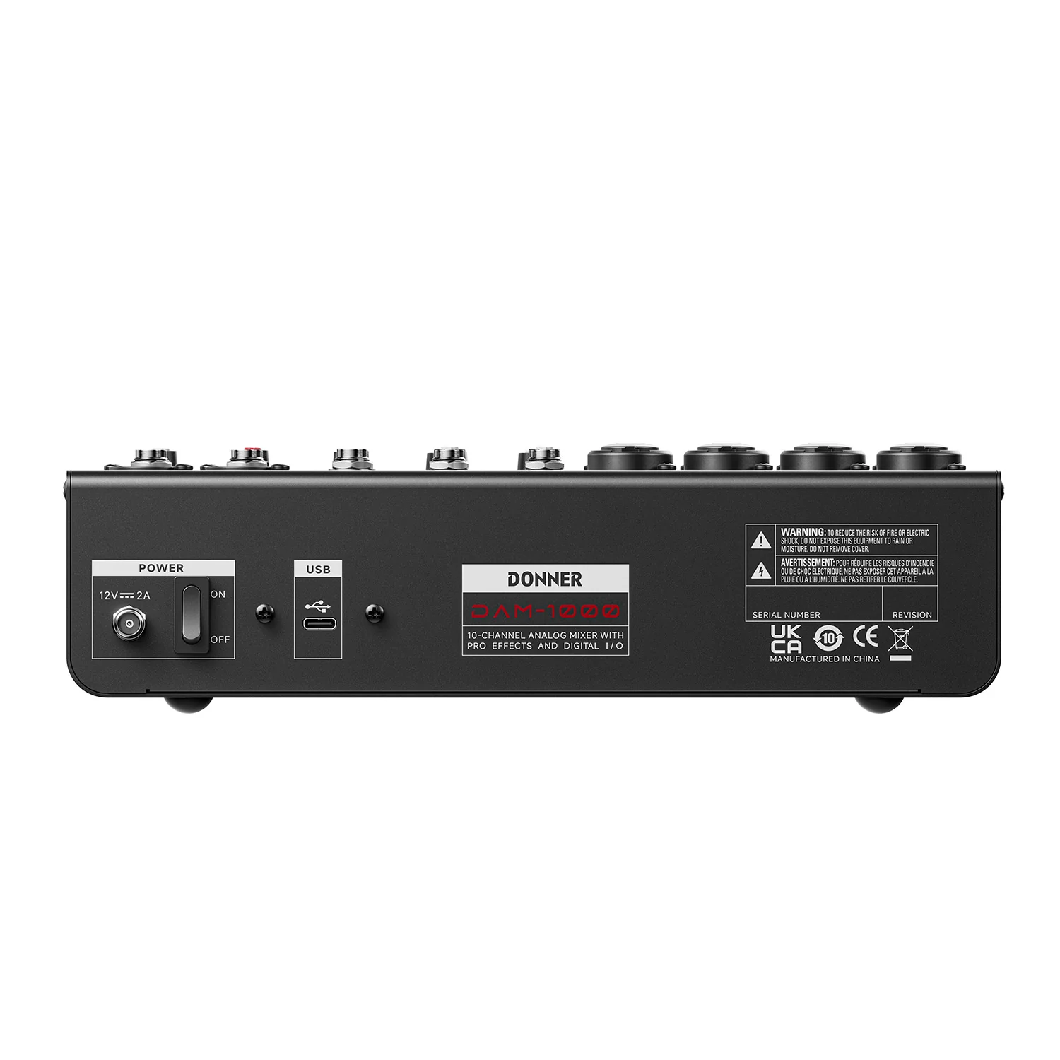 Donner DAM1000 Audio Mixer - Image 4