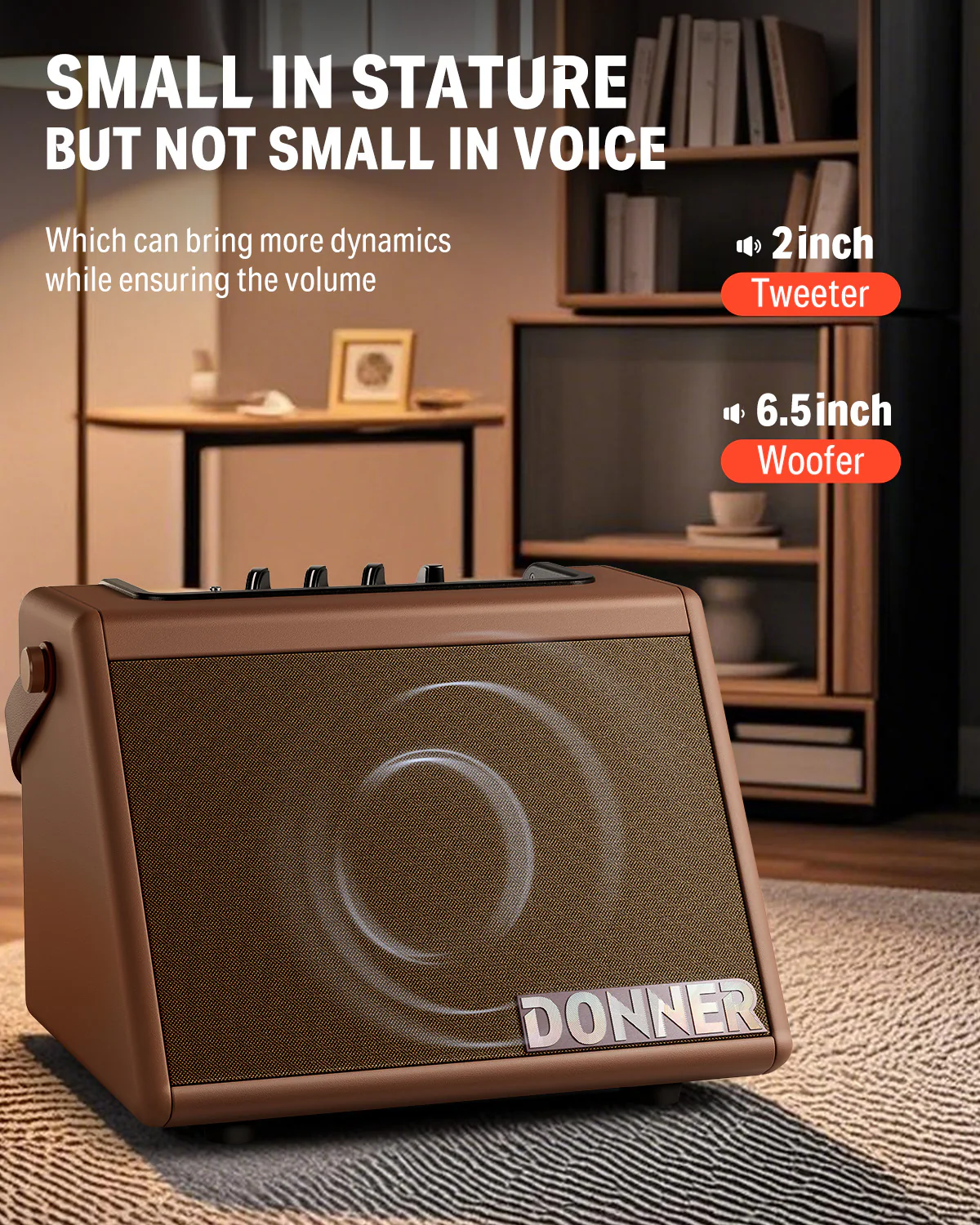 Donner DDA-20  Electric Drum Amplifier - Image 4
