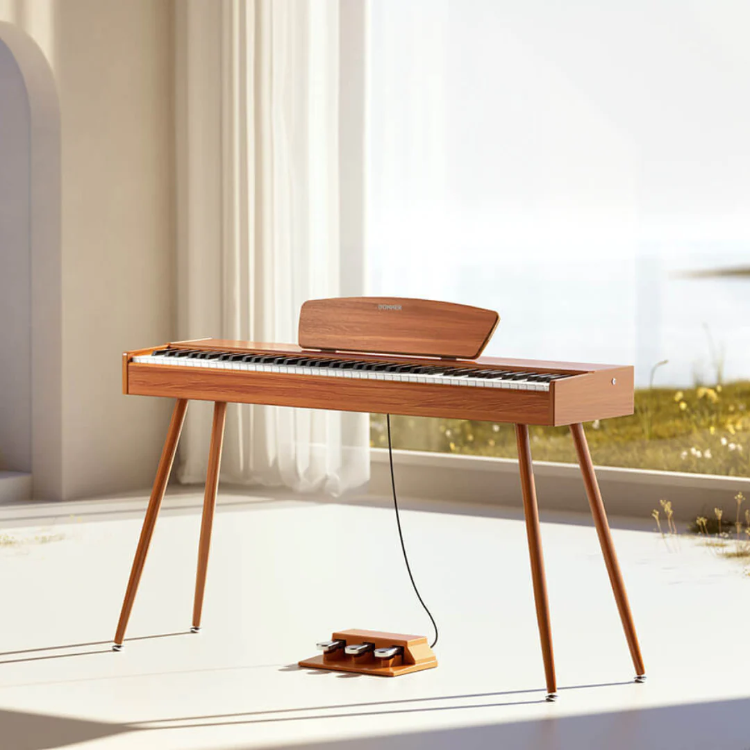 Donner DDP-80 Wooden Weighted Piano for Home - Image 28