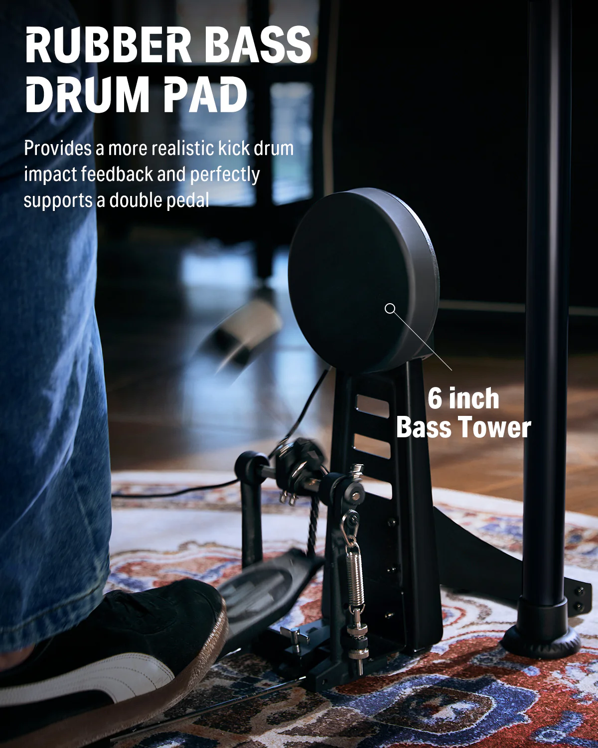 Donner DED-200MAX Electronic Drum Set - Image 9