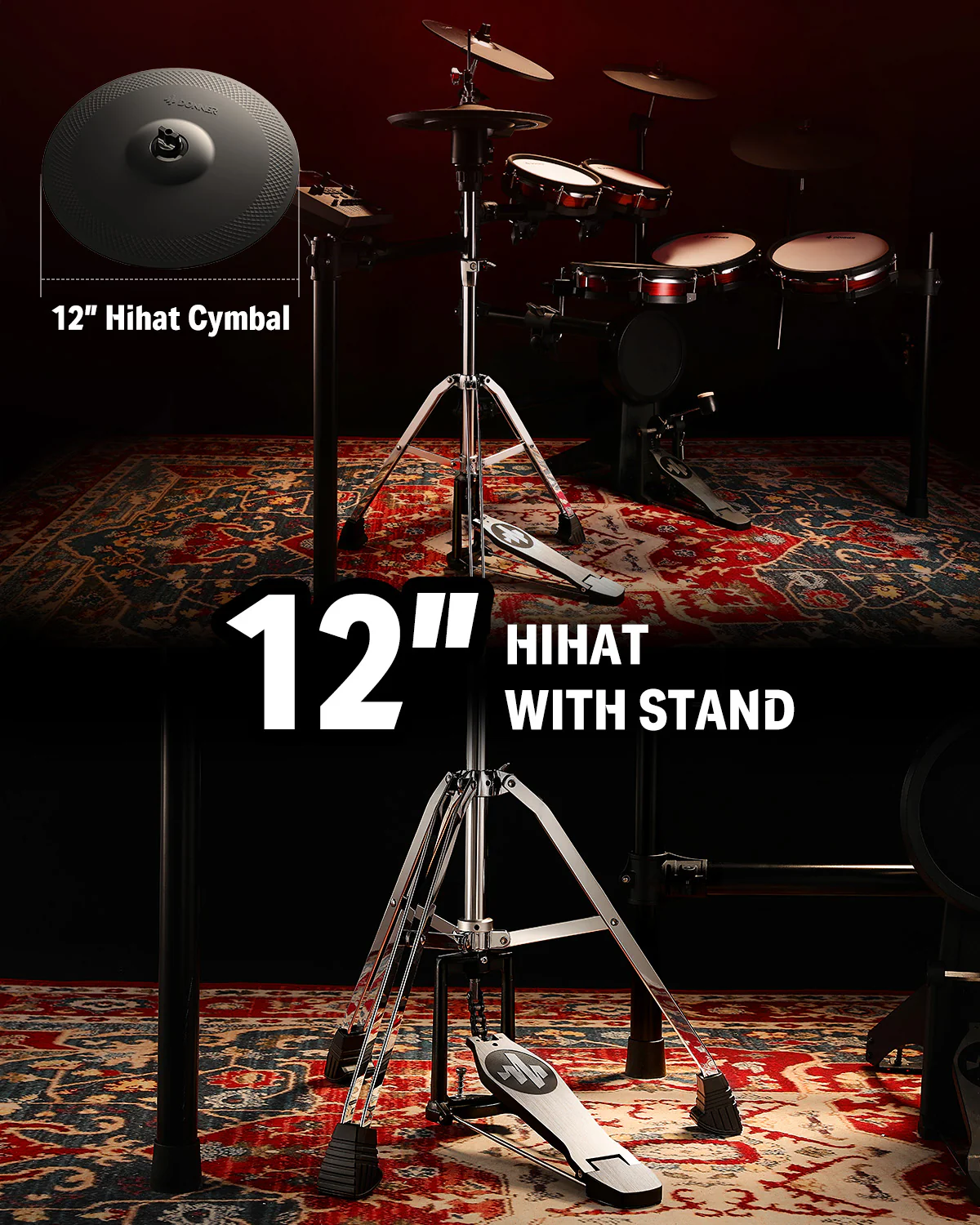 Donner DED-300Pro Electronic Drum Set - Image 4