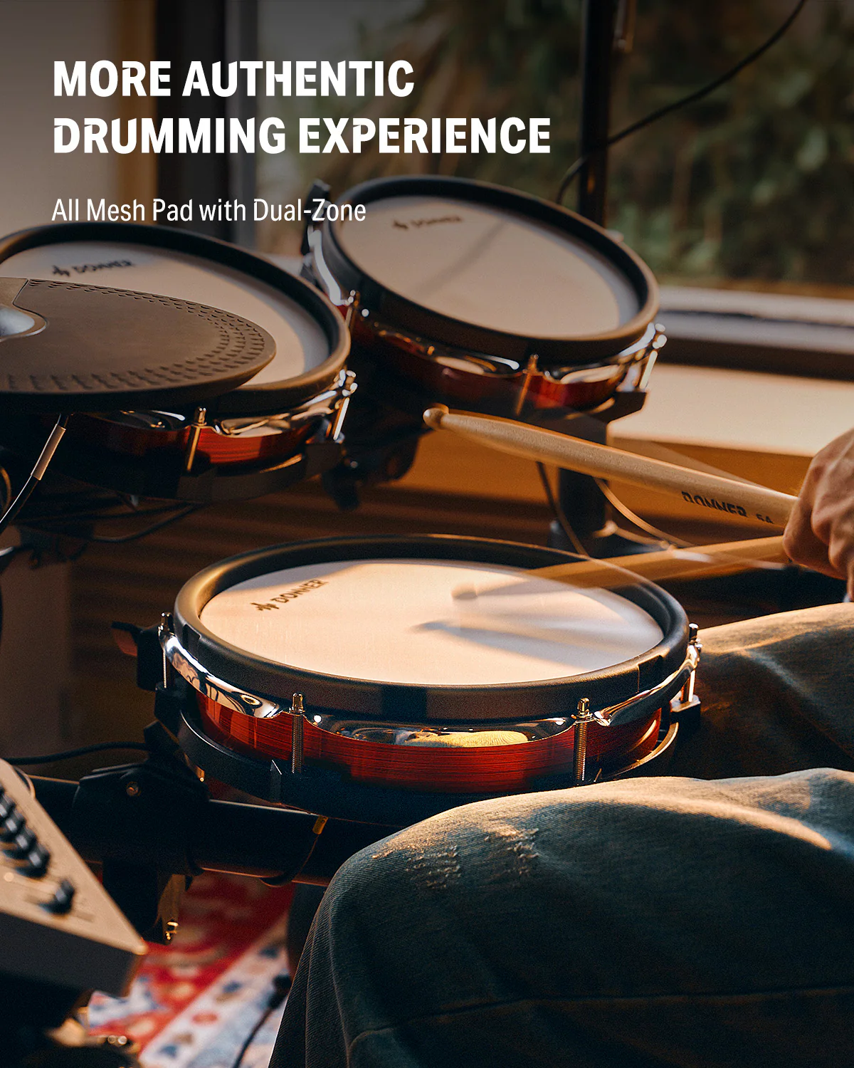Donner DED-300Pro Electronic Drum Set - Image 8