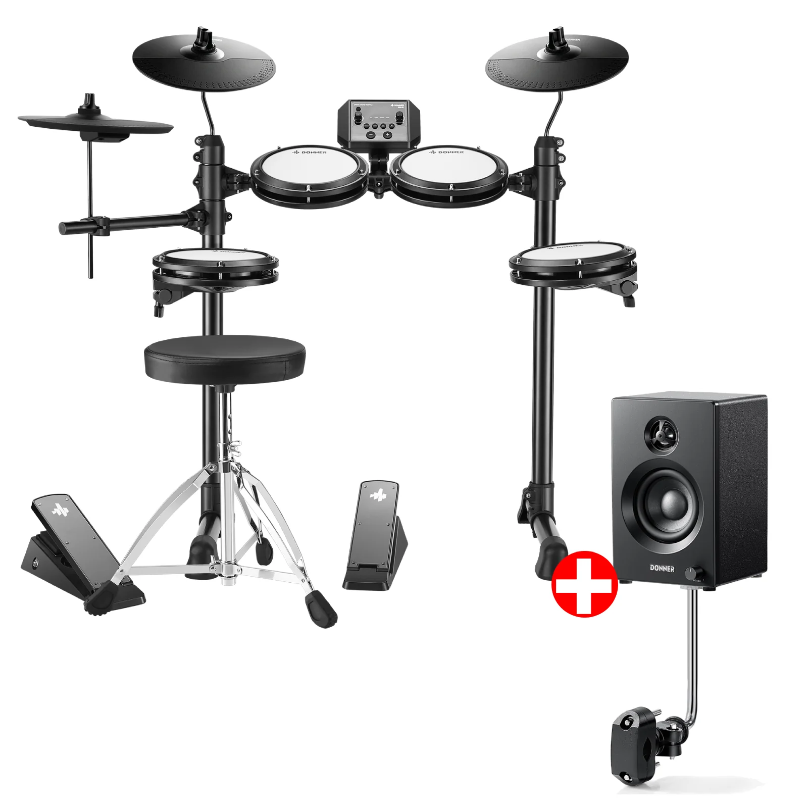 Donner DED-80 Best Electronic Drum Bundle Kit For Beginners - Image 4