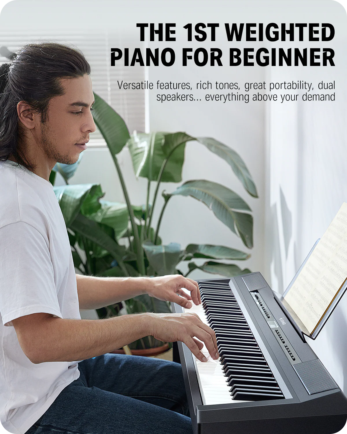 Donner DEP-20 Electronic keyboard With Stand - Image 5