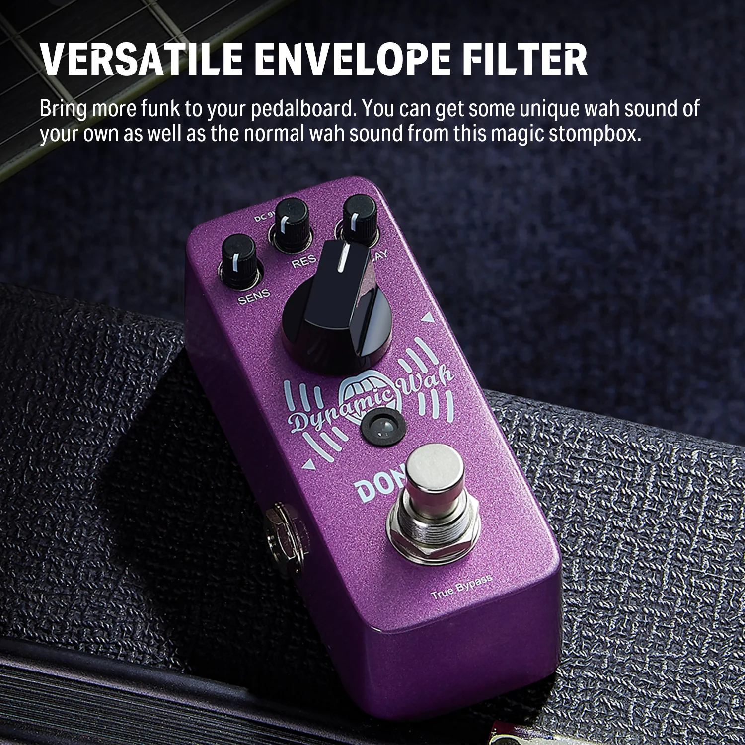 Donner Dynamic Wah-Wah Pedal Filter Effect - Image 4