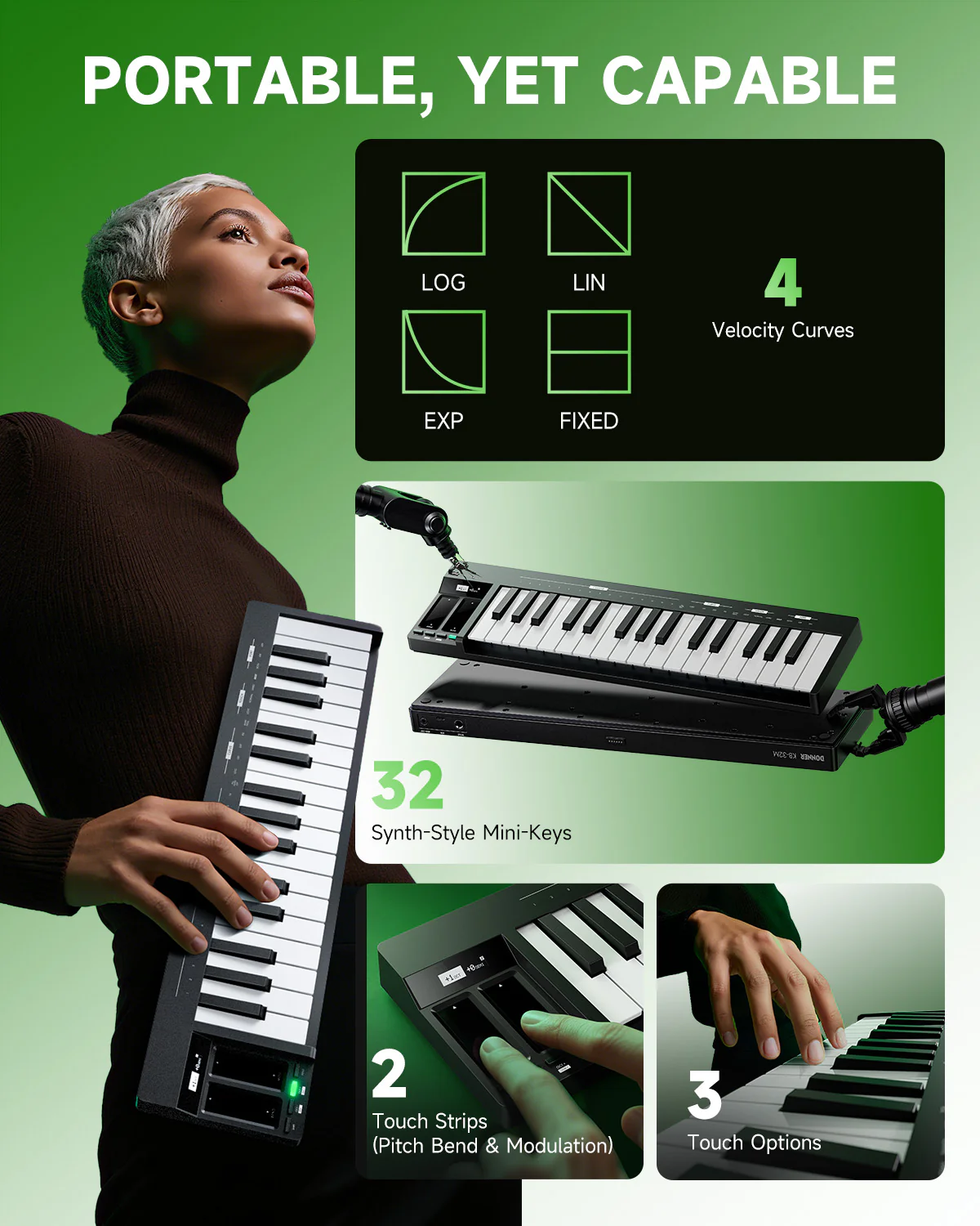 Donner Essential L1 Synthesizer - Image 9