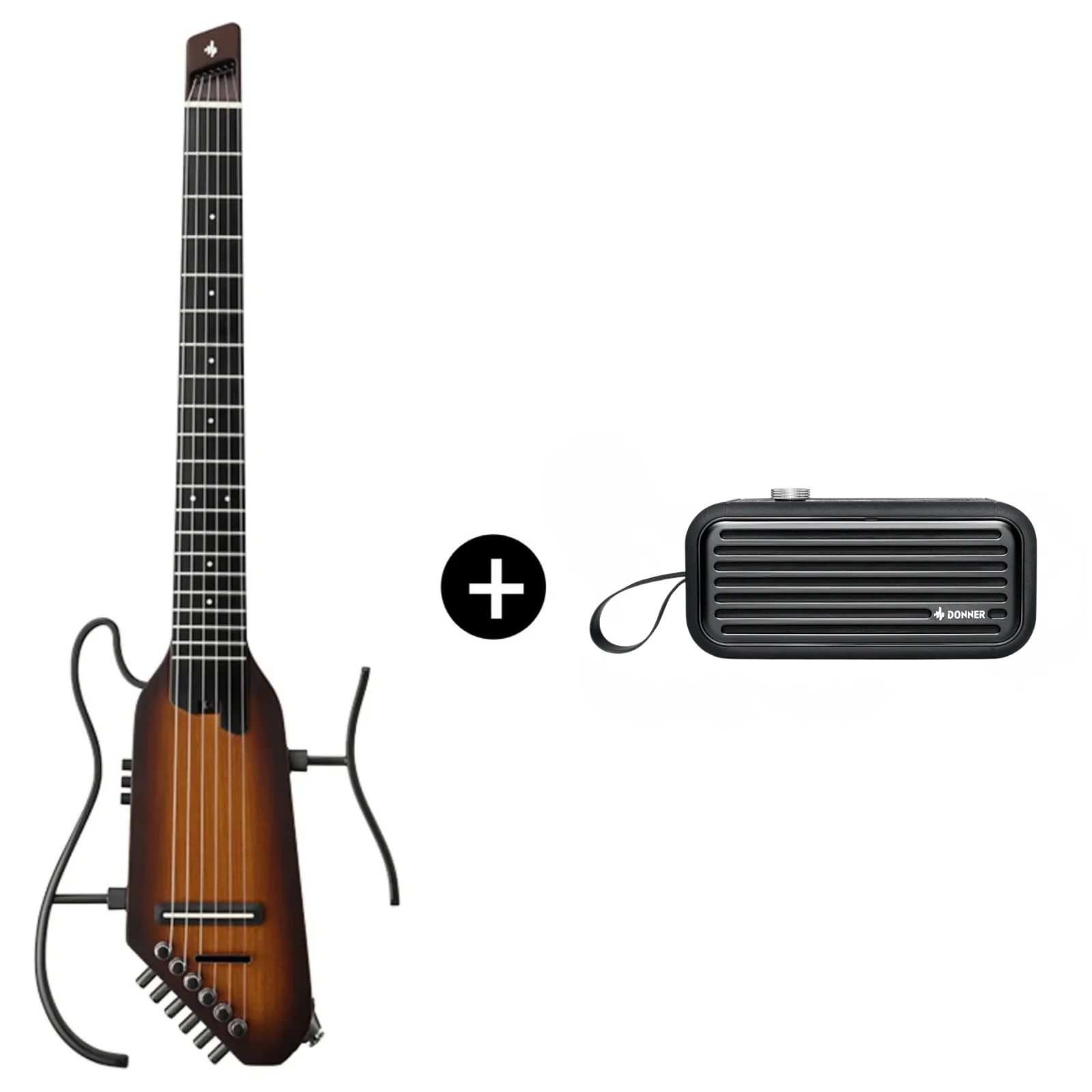 Donner HUSH C Nylon Acoustic-Electric Guitar - Image 13