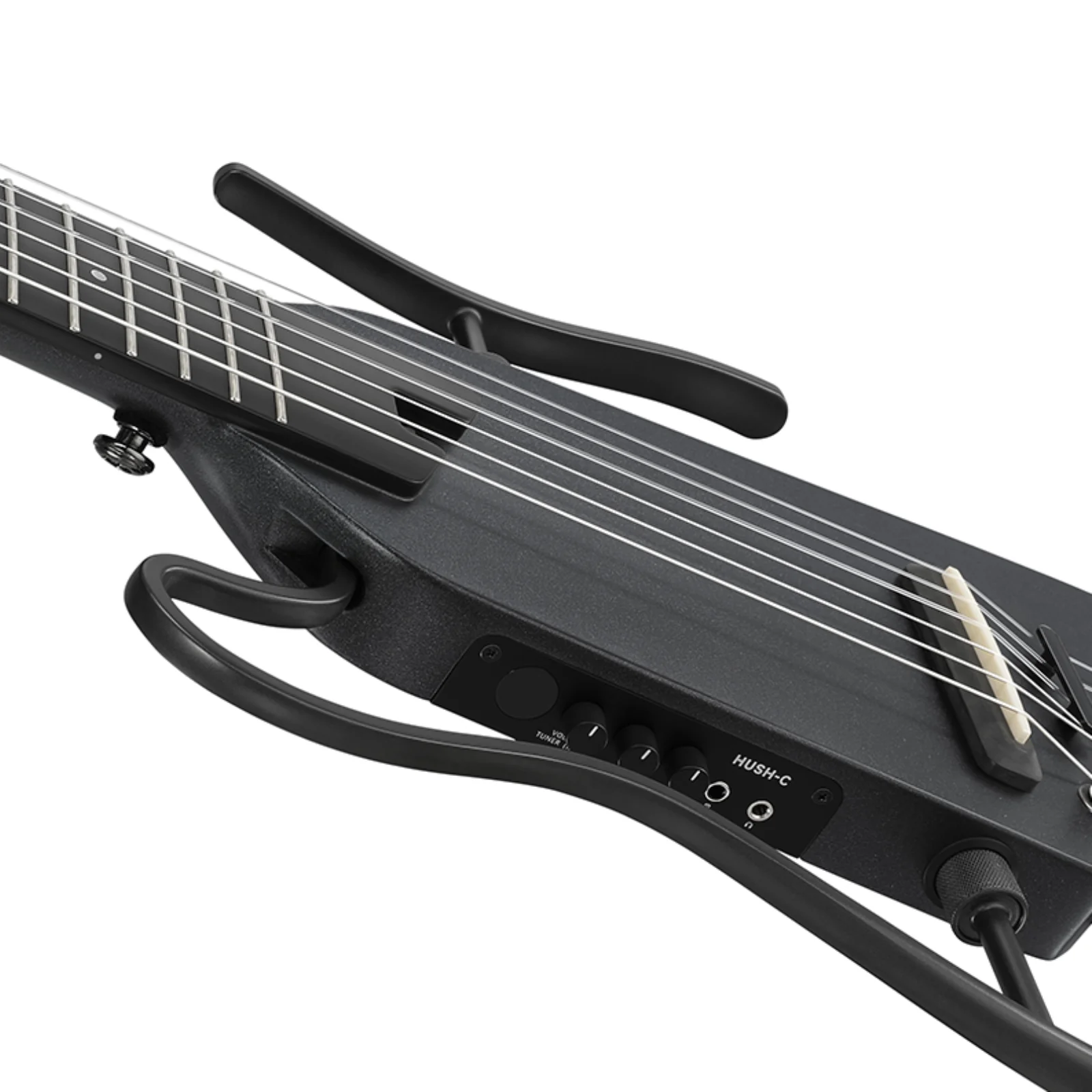 Donner HUSH C Nylon Acoustic-Electric Guitar - Image 3