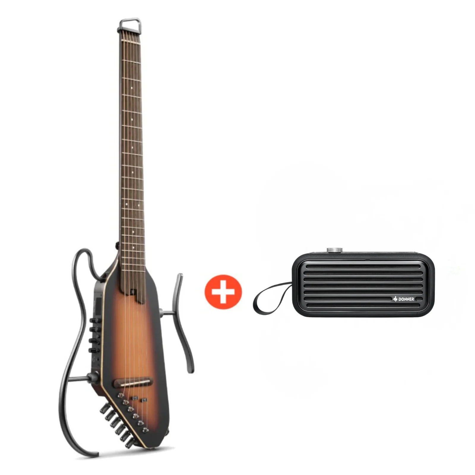 Donner HUSH I PRO Acoustic-Electric Travel Guitar - Image 22