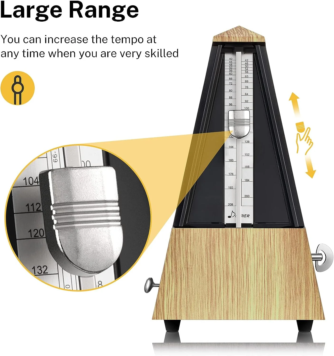 Donner Mechanical Metronome DPM-1 - Image 2